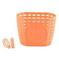 Waterproof Bike Basket for Boys & Girls Plastic Rear Bike Basket with Fastens Strap Front Handlebars Bicycle Storage for Cycling