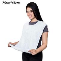 New Stain-resistant Dining Apron With Pockets A Bib For Elderly Care Mealtime Assistance And Rehabilitation. one size