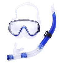 Diving Mask & Snorkel Set Adjustable Scuba Diving Mask No Leakage Dry Snorkel Set for Swimming Snorkeling