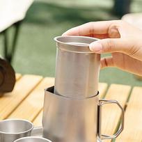 Tea Set 4 Pieces Tea Cups With Teapot And Infuser 50ml Mug For Indoor Outdoor Home Picnic Camping Travel Men Women China Mainland