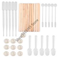 DIY Epoxy Resin Jewelry Tools Plastic Dropper Stirring Rod Disposable Finger Cots For Epoxy Resin Mold Jewelry Making Accessorie