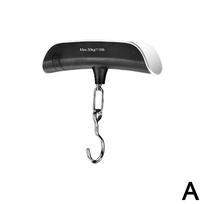 Mini Digital Luggage Scale 50KG Hand Held LCD Electronic Scale Electronic Hanging Scale Thermometer Capacity Weighing Device