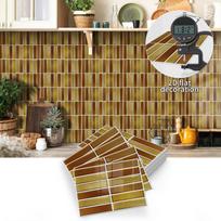 Self-adhesive tile decals, peel-and-stick tile stickers, splash-proof wall decor for kitchens and bathrooms, bedroom decor (as the picture,20pcs)