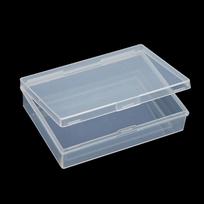 Transparent PP Plastic Storage Box, Playing Cards Poker Container, Desktop Organizer Case for Tape, Stickers and Art Tools skaidri
