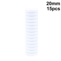 Multi Color Round Plastic Chess Pieces 20/27/32MM 15Pcs Backgammon Draughts Western Board Game Supplies