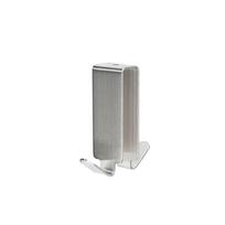 Silver Stainless Steel Double Side Hooks Punch Free Drilling Free Shower Door Hook Hanging Waterproof Towel Hooks Bathroom