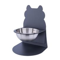 Detachable Adjustable Food Feeder Anti-Tip Anti-slip Pet Feeding Dish Stable Protects Cervical Elevated Cat Water Bowl