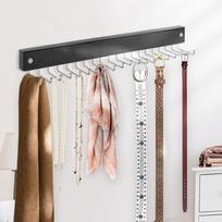 Wall Mounted Coat Hook for Belt Tie Bag Storage Organizer Key Rack Home Entryway Decor Practical And Stylish Essential