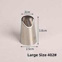 Stainless Steel Daisy Nozzle Retro Lace Tulip Cream Floral Pastry Bags for Baking And Cooking Tools 402402L