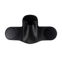 Hook Loop Closure Stethoscope Holder Clip PU Leather Magnetic Holder Stethoscope Holder Durable Compact Stethoscope Storage Bag