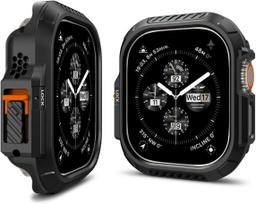 Lock Fit Designed for Apple Watch Ultra 2/Apple Watch Ultra Case with Secure Locking System Apple Watch Ultra 49mm Case - Black 41mm juoda