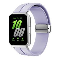 Silicone Strap For Samsung Galaxy Fit3 Watch Band Magnetic Buckle Wristband For Samsung Galaxy Fit 3 Bracelet Replacement Correa for Galaxy Fit 3