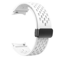 Silicone Strap for Samsung Galaxy Watch 6 Classic 43mm 47mm 5Pro 45mm Magnetic Buckle Band For Galaxy Watch 6 5 4 40mm 44mm Galaxy 4 40MM 44MM