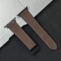 Silicone+Leather Strap For Apple Watch Band 49mm 44/45/38/40/41mm Accessories Bracelet for iWatch Ultra Series 10 9 8 7 SE 6 5 4 S10-42MM 38 40 41MM