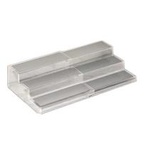 3 Tier Expandable Spice Rack Visible Adjustable Countertop Display Shelf Kitchen Organizer Multi Functional
