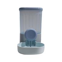 Large Capacity Automatic Pet Feeder Cage Mounted Thicken Dog Water Dispenser Siphon Principle Detachable Pet Water Bottle