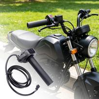 Electric Bike Throttle Handlebar for Surron Smooth Acceleration Control Ebike Throttle Kit for Ridstar Q20 Electric Dirt Bike China Mainland