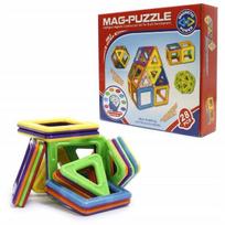Klocki Magnetyczne 3D Puzzle Konstrukcyjne 28Szt