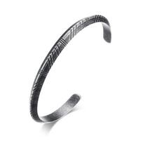 Vnox Vintage Norse Viking Cuff Bangle for Men, Stainless Steel Tribal Arrow Almut Male Bracelet,Rock Punk Boy Retro Jewelry