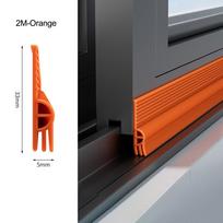 Weather Stripping for Doors TPE Door Bottom Sealing Solution Innovative Design for Energy Efficiency and Sound Control