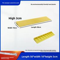 3-10CM Plastic Door Threshold Ramp Anti Slip Wedge Pad Indoor Outdoor Slope Mat for Wheelchairs and Cars