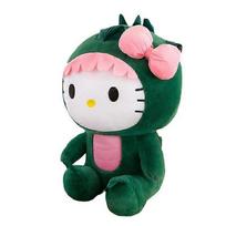 35cm Hello Kitty Dinzauras Traukiamas Pliušinis Žaislas Hello Kitty Lėlė Kūrybiška Vaikų Dovana Lėlė Katė Pagalvė Anime