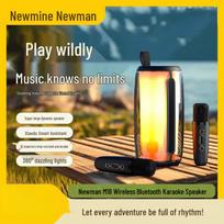 Newmen M18 Wireless Bluetooth KTV Speaker with Dual Microphones (CN version)