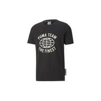 PUMA Team Graphic Tee 'Black' Men's 536956-01 L