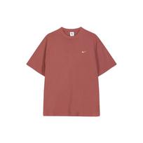 Nike Lab Solo Swoosh Basic Sports Short Sleeve Red Men's DA0321-661 XS