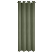 Naktinė užuolaida Nerisa ZKOW-08, alyvuogių žalia sp., 140 cm x 250 cm