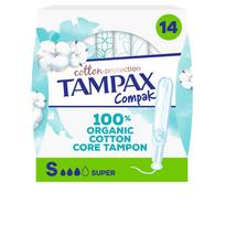 Higieniniai tamponai Tampax 100% Organic Cotton, Super, 14 vnt.