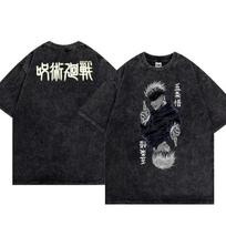 Computer Street Radio Rock Music T-Shirt Cotton T-Shirt Washed Ok Retro Clothing Women'S Fashion Retro 10 Team Hee S