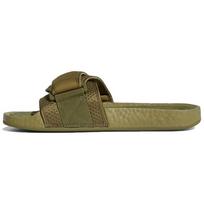 adidas x Pharrell Boost Slides 'Olive Cargo' Men's FY6141 EU 39