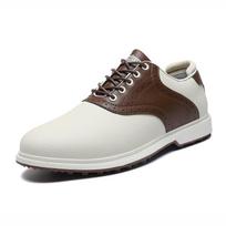 Men's Breathable Lace-up Cross Golf Shoes with Spikes 44