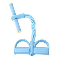 6-Tube Resistance Bands Set TPE Sport At Home Yoga Elastic Band with Foam Shoulder Opening 8-Line Tension Rope Fitness Equipment