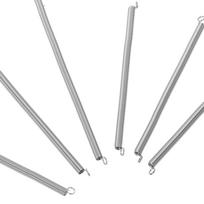 6pcs Extension Springs with Hook Ends: Small Tension Springs for Stapler Repair 2.75  3.54 Size Replacement for Office Projects other