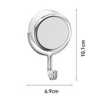 Multi-function Suction Cup Hooks No Punching Wall Hooks for Hanging Clothes Hat Towel Strong Load Bearing Bathroom Kitchen Hooks