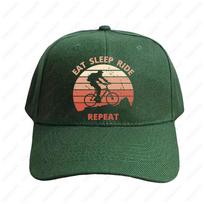 Mountain Bike Vintage Sunset Downhill Biking Cycling Biker Cap Adult Hat Casual Adjustable Printed Baseball Caps Trucker Cap Adjustable