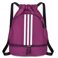 Drawstring Pocket Shoes Bags Gym Sports Bag For Men Basketball Rucksack Climbing Shoe Pocket Camping Women's Travel Backpack CN