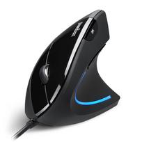 Perixx PERIMICE-513 Ergonomic Wired Vertical Mouse with Ergonomic Design, 10001600 DPI, Right-Handed, Comfortable for Long-Term Use [Official