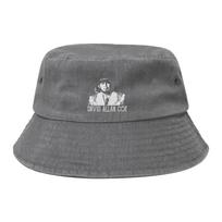 Women Bucket Hat Opa Of The Birthday Looked At The Wolf David Allan Coe Spring Picnic Headwear Camping Fishing Cap  Ispoti One Size
