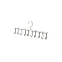Adjustable Multi-Hook Underwear Hanger for Closet Organization Space Saving Home Storage with Rotatable Hook and Durable Plastic Material