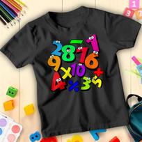Boys and Girls Design Maths Day National Numeracy Number Day Ideas T-Shirt #ND 4XL