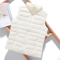Women Sleeveless Women's Ultra Light Down Vests Slim Jacket Girl Gilet Plus Lightweight Windproof Warm Waistcoat XXXL