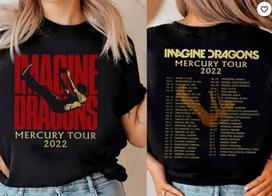 Imagine Dragons Mercury Tour 2022 Vintage T-Shirt Mercury Tour 2022 Shirt XXL