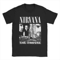 Nirvana Grunge Band Tee Graphic T Shirt Streetwear Vintage Y2K Mens [S-6XL] L
