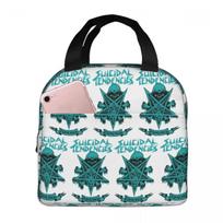 Rock Music Suicidal Tendencies Band Insulated Lunch Bag for Women Children Portable Food Boxes Thermal Lunch Box Tote One Size