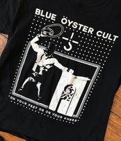 BLUE OYSTER CULT Band Heavy Cotton Black Full Size Unisex Shirt21D513 XXXL