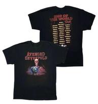 AVENGED SEVENFOLD Dead Earth T-Shirt Heavy Rock Band Merch Tee S-5XL L