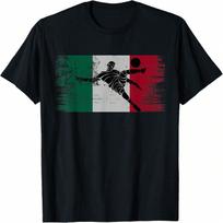 Italy Soccer Italian Football Italy Futbol T-Shirt S įvairiaspalvis
